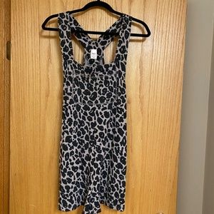 SMASH + TESS The Shorty Romperalls - Lexi Leopard